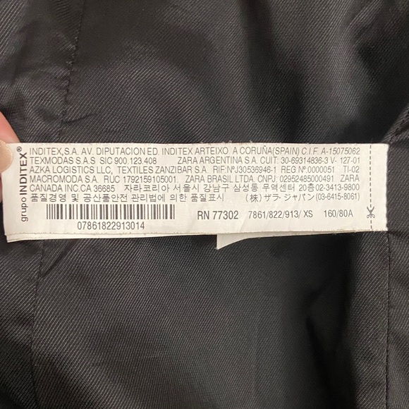 Zara Woman Elegant Burnt Orange Retro Long Sleeve Coat With Tie - Picture 13 of 17